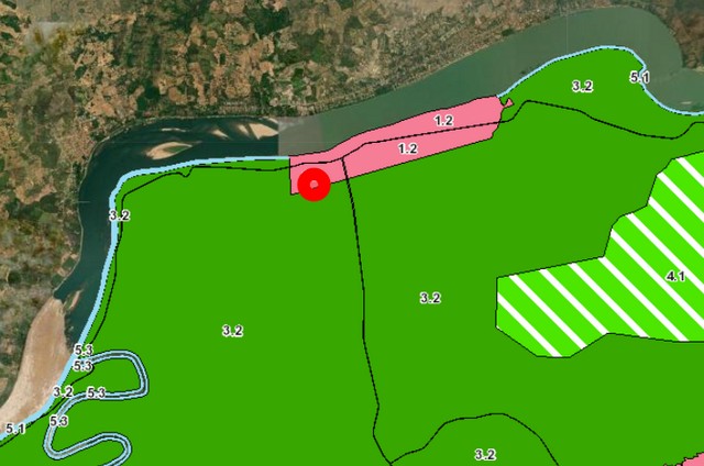 พื้นที่ดิน ที่ดิน เชียงคาน จ.เลย  35080500 บาท ใกล้ ห่างถนนคนเดินเชียงคาน 1 กม. Good เลย   