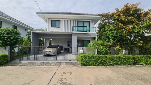 ขายบ้านเดี่ยว มณีรินทร์ ไพรเวชี่ ศรีราชา 3 ห้องนอน พร้อมเฟอร์ฯ ใกล้ห้าง-โรงเรียน TP-H1591