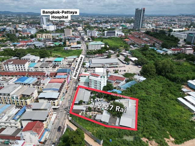 ขายด่วนโปรพิเศษ! ที่ดิน แปลงงามย่านเศรษฐกิจ โพธิสาร นาเกลือ พัทยา TP-L1589