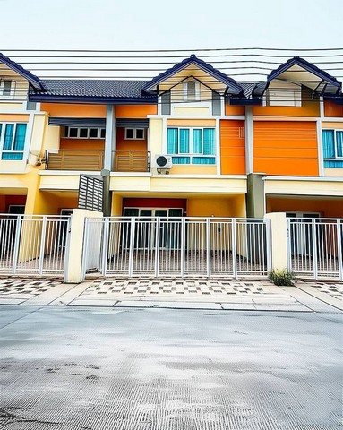 ขายทาวน์โฮม 2 ชั้น The Palm City Hill Pattaya ถนนชัยพรวิถี 25 TP-H1600