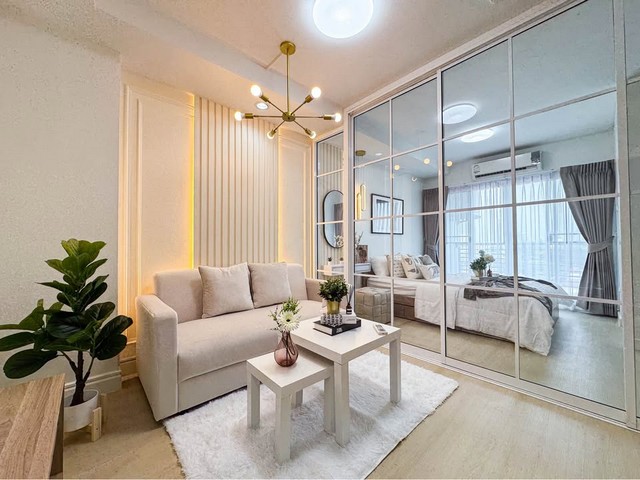 ขายคอนโด The log3 สุขุมวิท 101/1 ขนาด 28.57 ตรม ชั้น7 อาคาร T รีโนเวทใหม่ทั้งหมด แต่งครบพร้อมอยู่ ใกล้ BTS อุดมสุข และปุณณวิถี