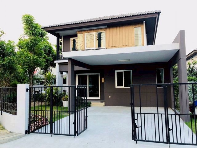 ให้เช่า 55,000 บาท/เดือน 70.9 ตรว. #Inizio (Land & House) #สันกำแพง ทำเลดี #เส้นสันกำแพงสายใหม่ – #น้ำไม่ท่วม #บ้านแปลงมุม พร้อมอยู่