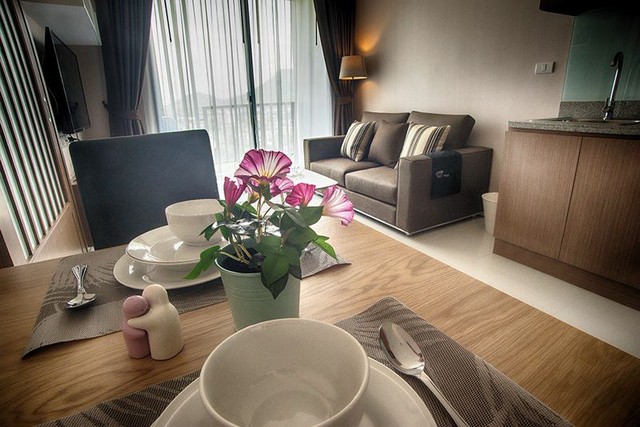 เดอะสกาย ศรีราชา ให้เช่า ราคาดี เฟอร์นิเจอร์ครบ ใกล้ห้าง-โรงเรียน TP-C1623