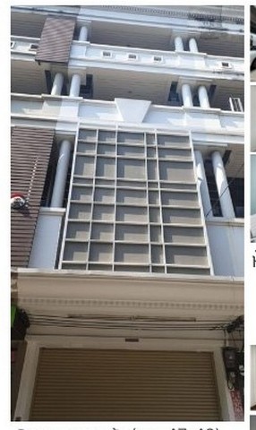 HR2842ให้เช่าอาคาร 4.5 ชั้น ย่านพระราม 9 ใกล้เดอะไนน์ ติดริมถนน เหมาะทำออฟฟิศ โชว์รูม คลินิก