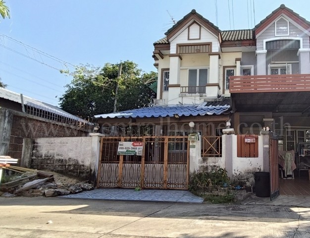 จองด่วน ทาวน์เฮ้าส์ หมู่บ้านกฤษณา ซอยร่มเกล้า 12 มีนบุรี หลังริม 