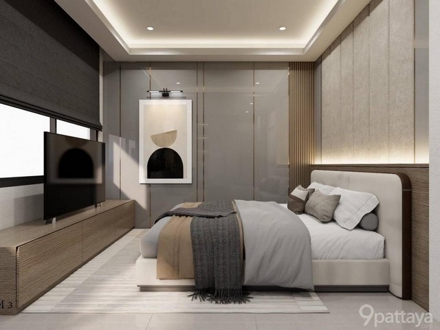 P1196 ขาย ทาวน์โฮม ทัพพระยา ซอย 15 พัทยาใกล้ Walking Street แหลมบาลีฮาย เซ็นทรัลพัทยา และชายหาด