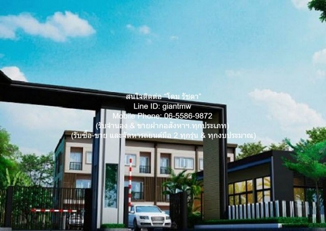 TOWNHOME ขายทาวน์โฮม 3 ชั้น (ห้องหัวมุม) ในหมู่บ้าน ซ.สุขุมวิท 62 ใกล้ BTS บางจาก 30 ตร.ว. 3 น 3 น้ำ 2 จอดรถ 6.5 ล้านบาท 30 SQ.WA 3 Bedroom ใกล้กับ BTS บางจาก คุ้มค่าคุ้มราคา กรุงเทพ