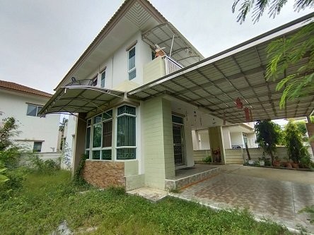 ขายบ้านเดี่ยวมือสอง อำเภอสามพราน จังหวัดนครปฐม  โครงการ ปภาวรินท์ เดอะกรีนเนอรี่