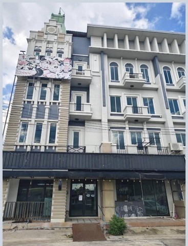 ขายอาคารพาณิชย์ 4.5 ชั้น 2 คูหา 520 ตร.ม. เฮ้าส์เดอะฮัมบรูก หทัยราษฎร์ ใกล้แฟชั่นไอซ์แลนด์