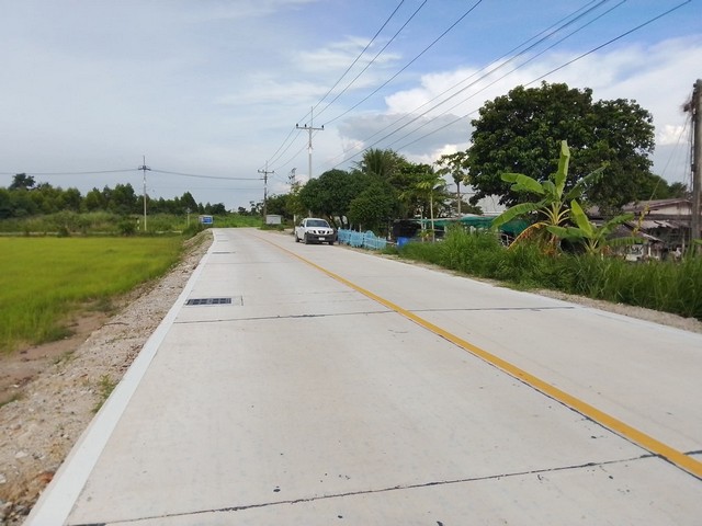 ขายที่ดินหนองตำลึงชลบุรี ที่ดินหนองตำลึง 6 ไร่ติดถนนคอนกรีต  ใกล้นิคมอมตะนครเฟส 8-9-10 